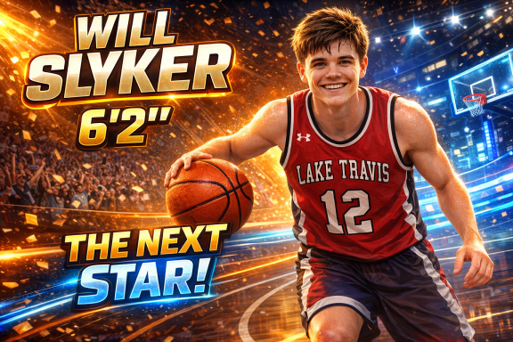 Will Slyker Class of 2027 Lake Travis basketball prospect featured in OES Watchlist